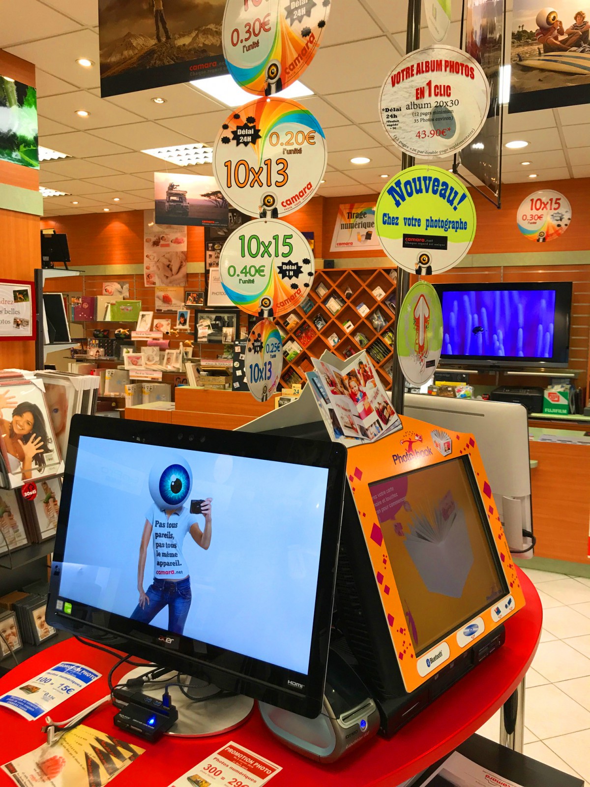 Borne de Tirage Numétique